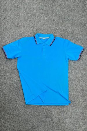 Áo Polo xanh