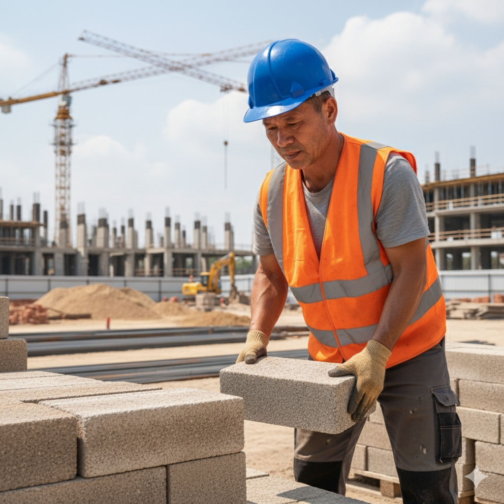 cong nhan doi mu xanh nhat quang