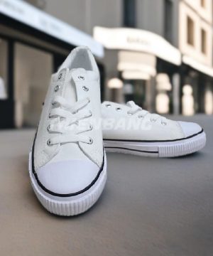 Giày vải bảo hộ trắng