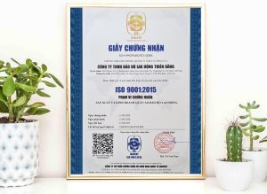 Bảo hộ lao động Thiên Bằng đạt chứng nhận ISO 9001:2015 về quản lý chất lượng