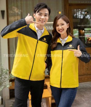 mẫu áo khoác đồng phục đẹp