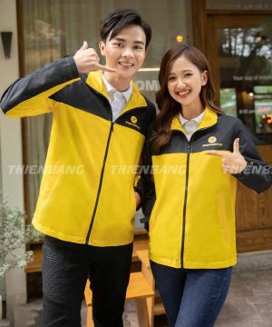 mẫu áo khoác đồng phục đẹp