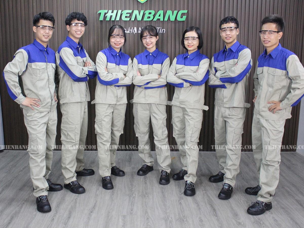 Hình ảnh đồng phục kỹ thuật rõ nét từng sợi chỉ. Top 12 mẫu