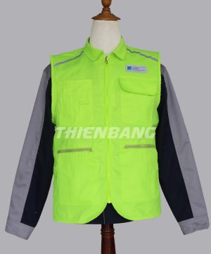 ao gile phan quang xanh non chuoi theo mau