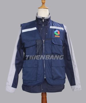 in logo lên áo gile phản quang