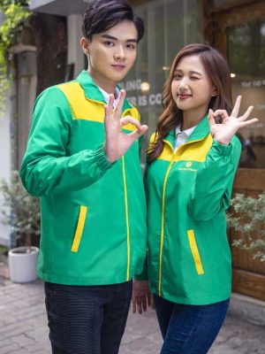 đồng phục áo khoác gió