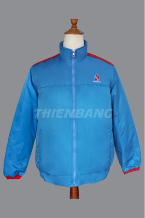 in logo len ao khoac bao ho, in ao bao ho