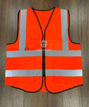 Áo phản quang cam 5cm