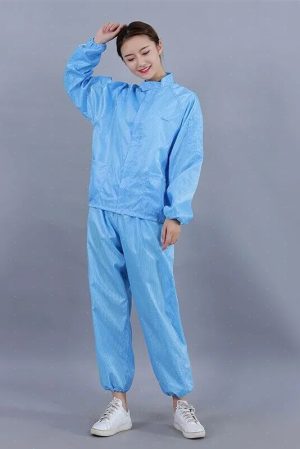 Quần áo phòng sạch rời không mũ